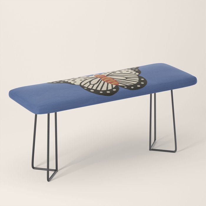 Butterflies in blue Bench Gallery Image 1
