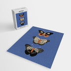 Butterflies in blue Jigsaw Puzzle Gallery Image 2