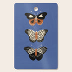 Butterflies in blue Cutting Board Gallery Image 1