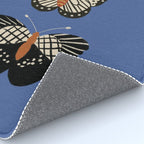 Butterflies in blue Rug Gallery Image 4