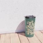 This Must Be The Place - Green & Beige Travel Mug Gallery Image 4