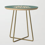 This Must Be The Place - Green & Beige Side Table Gallery Image 1