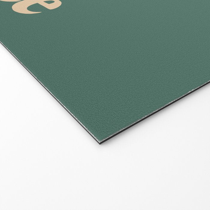 This Must Be The Place - Green & Beige Welcome Mat Gallery Image 2