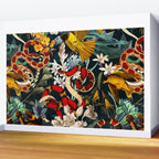 Birds and Snakes II Wall Mural Gallery Image 2