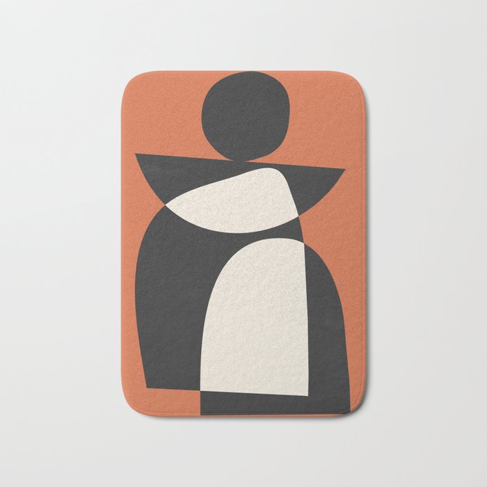 Minimal Abstract Art 39a Bath Mat Gallery Image 1