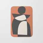 Minimal Abstract Art 39a Bath Mat Gallery Image 1