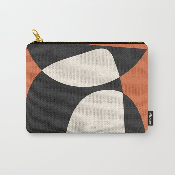 Minimal Abstract Art 39a Carry All Pouch Gallery Image 1