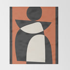 Minimal Abstract Art 39a Throw Blanket Gallery Image 2
