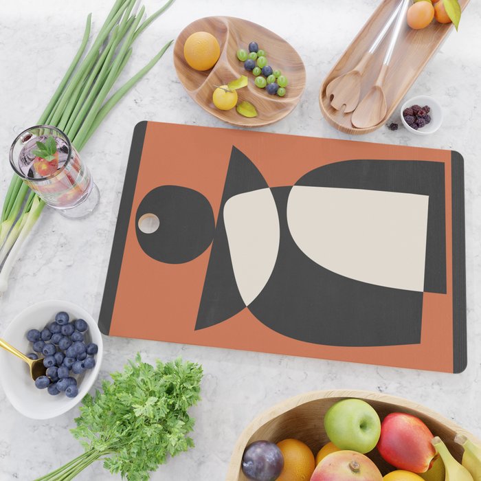 Minimal Abstract Art 39a Cutting Board Gallery Image 2