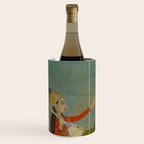 Female Musician Indian Painted Illustration Wine Chiller Gallery Image 1