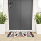 Kerman 19th Century Prayer Rug Print Welcome Mat Gallery Image 3