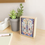 Kerman 19th Century Prayer Rug Print Mini Art Print Gallery Image 2