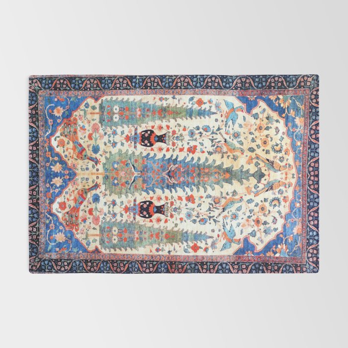 Kerman 19th Century Prayer Rug Print Rug Gallery Image 2