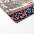 Kerman 19th Century Prayer Rug Print Welcome Mat Gallery Image 2