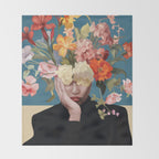 The Secret Garden Within  Throw Blanket Gallery Image 2