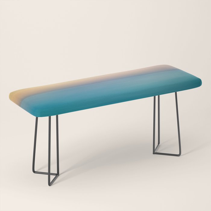 Abstract Seascape Bench Gallery Image 1