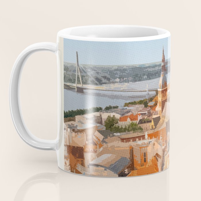 Visit Riga Coffee Mug Gallery Image 3