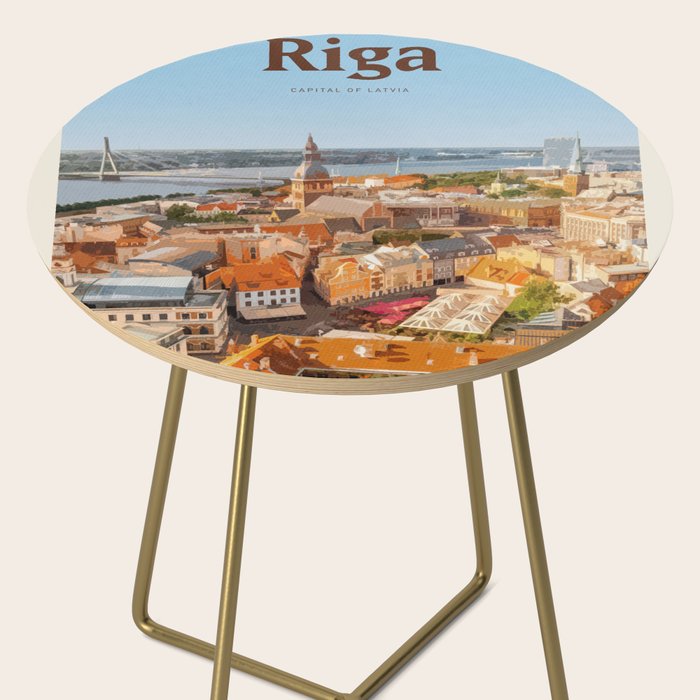 Visit Riga Side Table Gallery Image 2