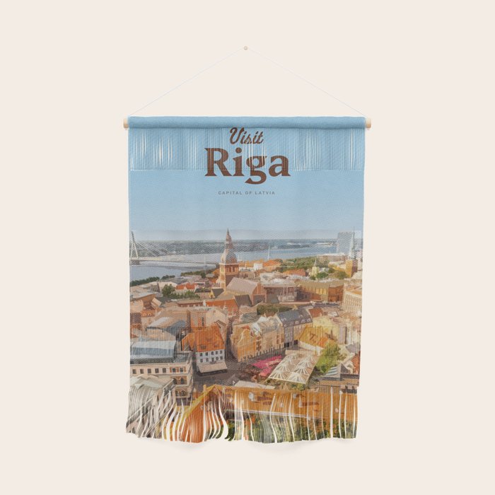 Visit Riga Wall Hanging Gallery Image 1