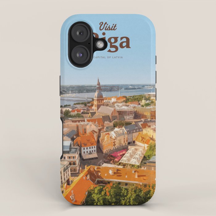 Visit Riga iPhone Case