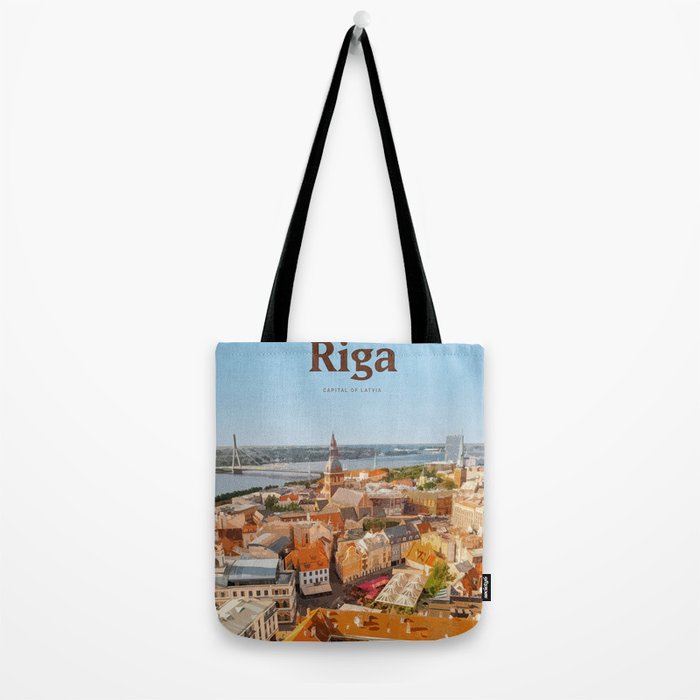 Visit Riga Tote Bag Gallery Image 2