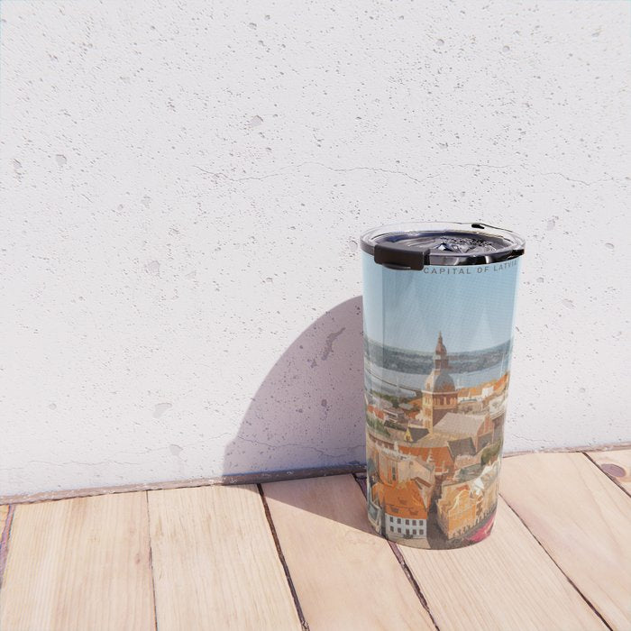 Visit Riga Travel Mug Gallery Image 4