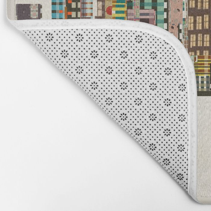 charlotte north carolina skyline Bath Mat Gallery Image 2