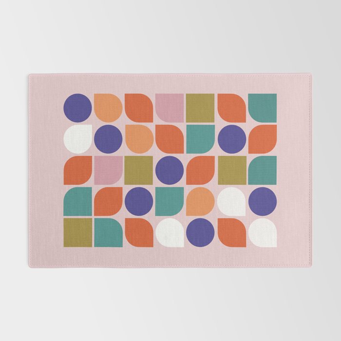 Colorful Geometry Rug Gallery Image 2