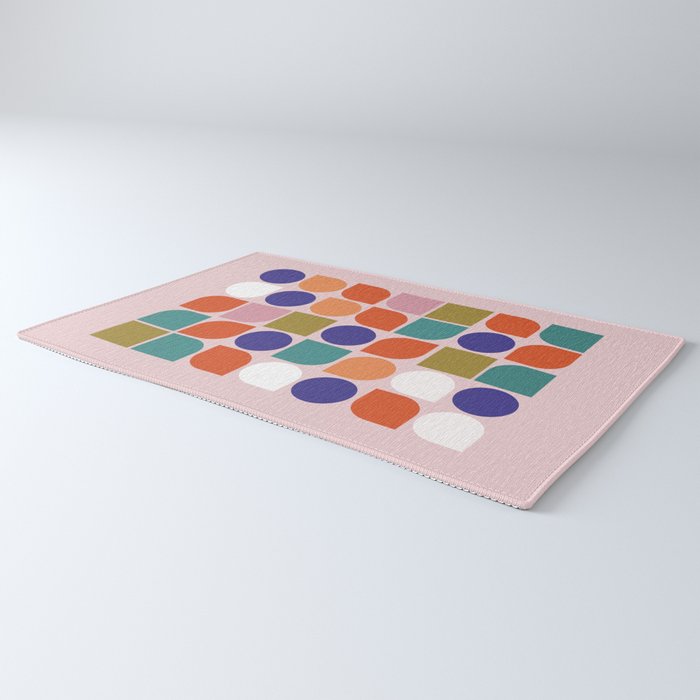 Colorful Geometry Rug Gallery Image 3