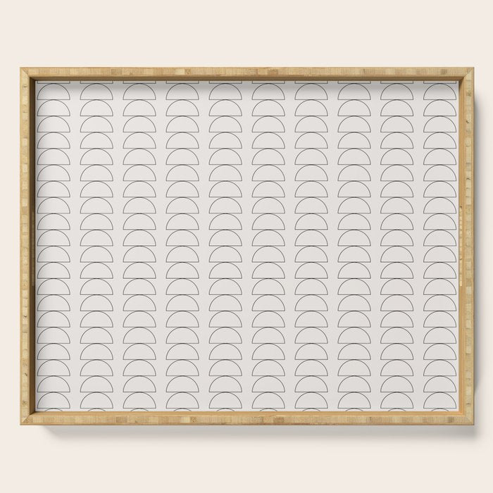 Maude Outline Pattern I Serving Tray Gallery Image 1