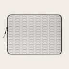 Maude Outline Pattern I Laptop Sleeve Gallery Image 1