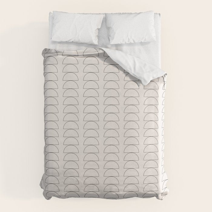 Maude Outline Pattern I Duvet Cover Gallery Image 6
