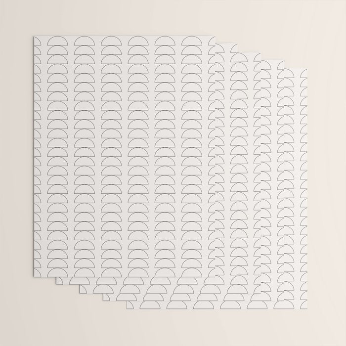 Maude Outline Pattern I Wrapping Paper Gallery Image 3