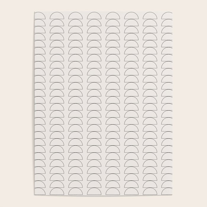 Maude Outline Pattern I Poster Gallery Image 1