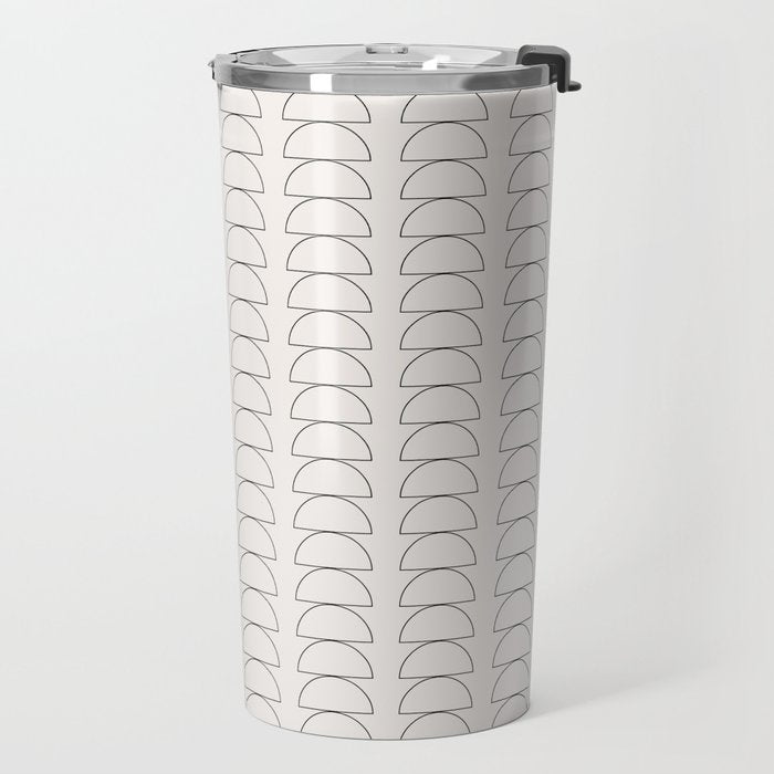Maude Outline Pattern I Travel Mug Gallery Image 2