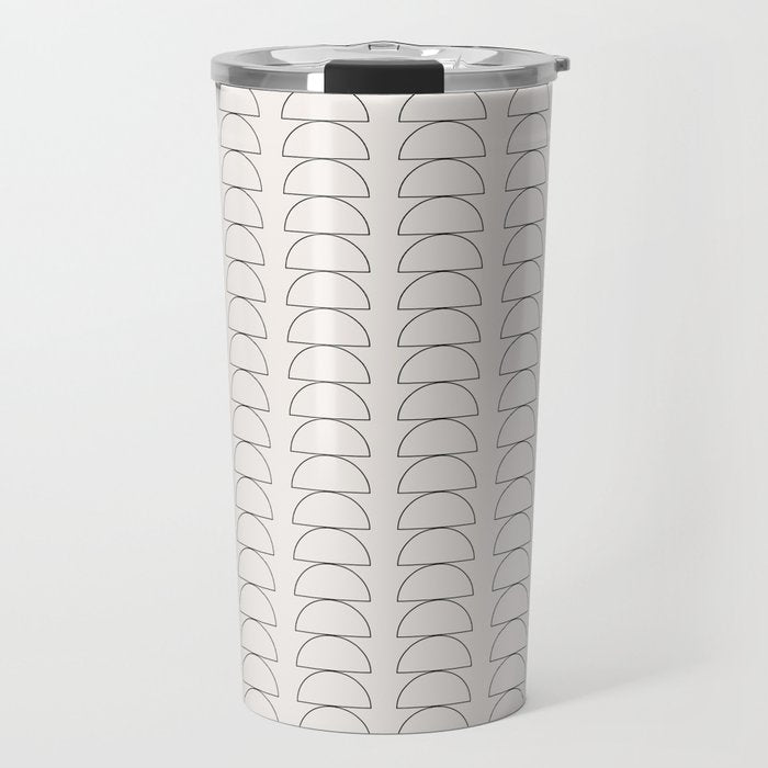 Maude Outline Pattern I Travel Mug Gallery Image 1