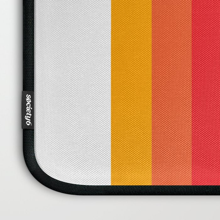 Retro Bright Rainbow - Straight Laptop Sleeve Gallery Image 3