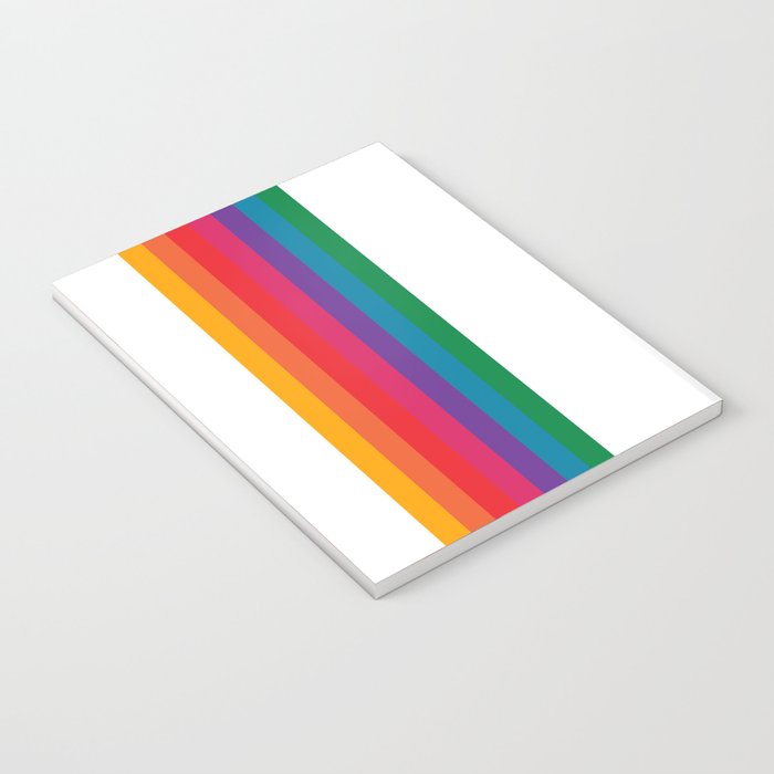 Retro Bright Rainbow - Straight Notebook Gallery Image 3