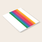 Retro Bright Rainbow - Straight Notebook Gallery Image 2