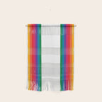 Retro Bright Rainbow - Straight Wall Hanging Gallery Image 1