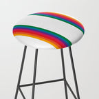 Retro Bright Rainbow - Straight Stool Gallery Image 2
