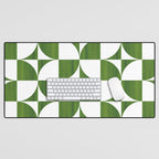 Quadrants (Matcha Green) Desk Mat Gallery Image 1