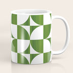 Quadrants (Matcha Green) Coffee Mug Gallery Image 1