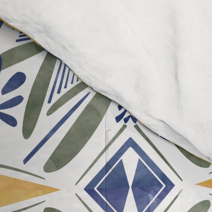 Modern fantasy tiles S Comforter Gallery Image 4
