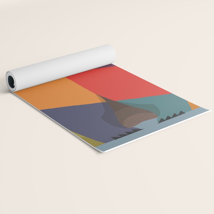 Polar Bear Yoga Mat Gallery Image 2