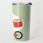 Polar bear postal express Travel Mug Gallery Image 2