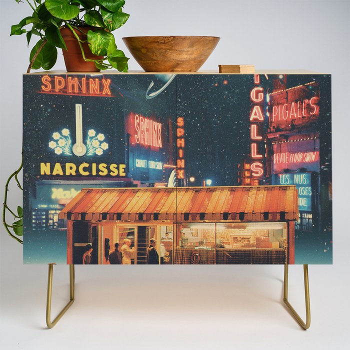a Postcard from year 2347 Credenza Gallery Image 1