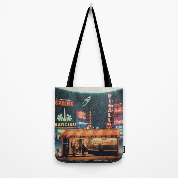 a Postcard from year 2347 Tote Bag Gallery Image 2