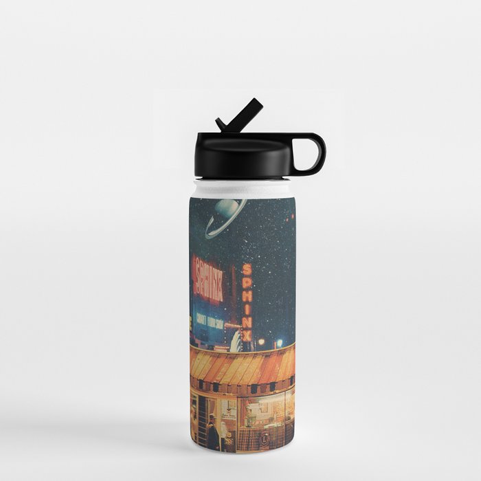 a Postcard from year 2347 Water Bottle Gallery Image 1