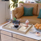 Modern Abstract Art Cat 3 Serving Tray Gallery Image 2